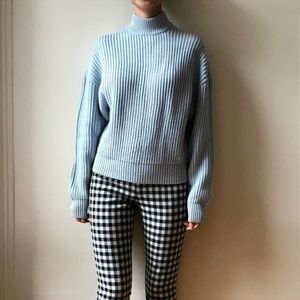 STINE GOYA Knot Pullover Ice Pale Baby Blue XS/S